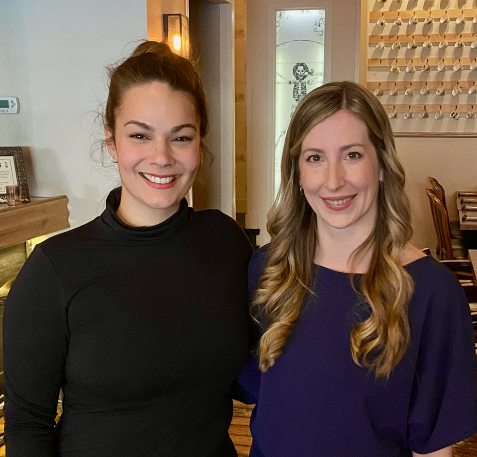 Co-Past Presidents Sonia Manuchian and Shannon Steeves